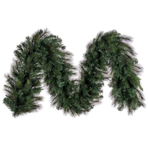 9' x 18" Brighton Pine Artificial Unlit Christmas Garland 
