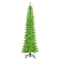 Vickerman 6.5' x 28" Lime Pencil Tree Unlit Artificial Christmas Tree
