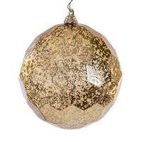 Vickerman 4.75" Gold Honeycomb Mercury Christmas Ornament (4 Pack)