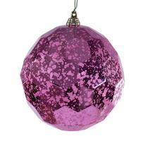 Vickerman 4.75" Pink Honeycomb Mercury Christmas Ornament (4 Pack)