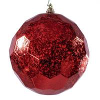 Vickerman 6" Red Honeycomb Mercury Christmas Ornament (2 Pack)