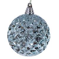 Vickerman 4.75" Baby Blue mirror Mercury Christmas Ornament (4 Pack)