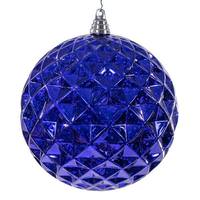 Vickerman 8" Purple Diamond Mercury Christmas Ornament