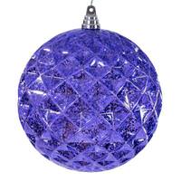 Vickerman 8" Lavender Diamond Mercury Christmas Ornament
