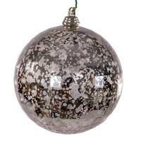 Vickerman 4" Oat Mirror Mercury Christmas Ornament (6 Pack)