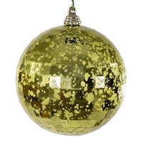 Vickerman 4" Lime Mirror Mercury Christmas Ornament (6 Pack)
