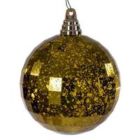 Vickerman 4.75" Olive Mirror Mercury Christmas Ornament (4 Pack)