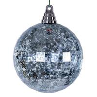 Vickerman 4.75" Baby Blue Mirror Mercury Christmas Ornament (4 Pack)