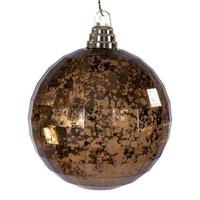 Vickerman 4.75" Mocha Mirror Mercury Christmas Ornament (4 Pack)