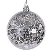 Vickerman 6" Silver Diamond Mercury Christmas Ornament (2 Pack)