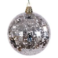 Vickerman 6" Oat Mirror Mercury Christmas Ornament (2 Pack)