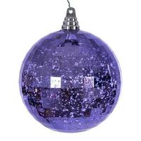 Vickerman 6" Lavender Mirror Mercury Christmas Ornament (2 Pack)