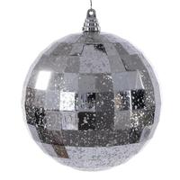 Vickerman 8" Silver Mirror Mercury Christmas Ornament