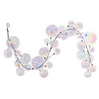 Vickerman 6' Iridescent Ball Wire Garland