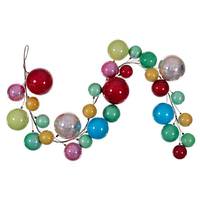 Vickerman 6' Multi-Color Ball Wire Garland