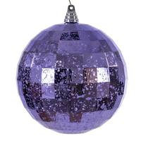 Vickerman 8" Lavender Mirror Mercury Christmas Ornament