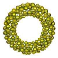 Vickerman 30" Lime Ball Ornament Christmas Wreath