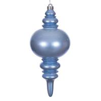 Vickerman 13" Periwinkle Candy Glitter Finial Christmas Tree Ornament 