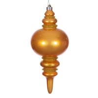 Vickerman 13" Antique Gold Candy Glitter Finial Christmas Tree Ornament 