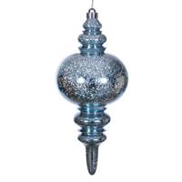 Vickerman 13" Baby Blue Mercury Finial Christmas Tree Ornament 