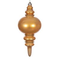 Vickerman 13" Copper Gold Candy Glitter Finial Christmas Tree Ornament 