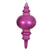 Vickerman 13" Mauve Glitter Finial Christmas Tree Ornament 