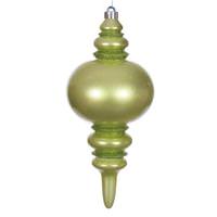 Vickerman 13" Celadon Glitter Finial Christmas Tree Ornament 