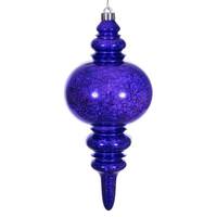 Vickerman 13" Purple Mercury Finial Christmas Tree Ornament 
