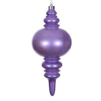 Vickerman 13" Lavender Glitter Finial Christmas Tree Ornament 