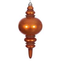 Vickerman 13" Copper Candy Glitter Finial Christmas Tree Ornament 