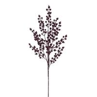 Vickerman 24"  Burgundy Crab Apple Mixed Berry Artificial Spray (3 Pack)
