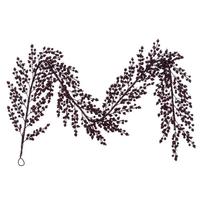 Vickerman 72" Burgundy Crab Apple Mixed Berry Artificial Christmas Garland