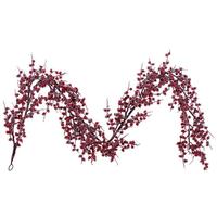 Vickerman 72" Winter Icy Red Berry Artificial Christmas Garland
