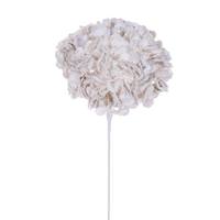 Vickerman 24" Cream Frosted Razor Hydrangea Artificial Spray (4 Pack)