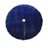 Vickerman 60" Plush Midnight Blue Velvet Christmas Tree Skirt