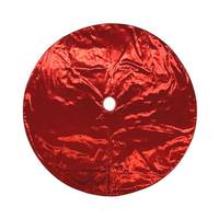 Vickerman 60" Red Metallic Christmas Tree Skirt