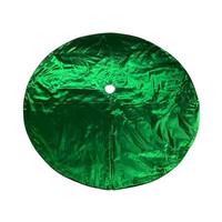 Vickerman 72" Green Metallic Christmas Tree Skirt