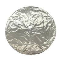Vickerman 60" Silver Metallic Christmas Tree Skirt