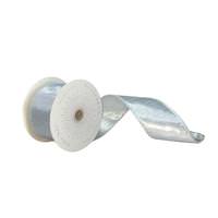 Vickerman 2.5" x 10Yd Silver Metallic Christmas Ribbon