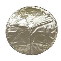Vickerman 60" Champagne Metallic Christmas Tree Skirt