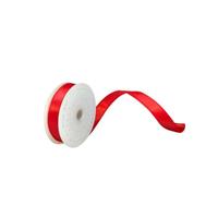 Vickerman 1" x 10Yd Red Satin Christmas Ribbon