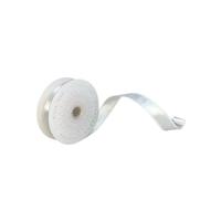 Vickerman 1" x 10Yd White Satin Christmas Ribbon