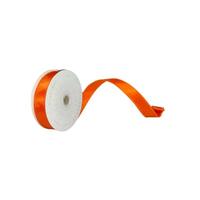Vickerman 1" x 10Yd Burnish Orange Satin Christmas Ribbon