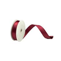 Vickerman 1" x 10Yd Wine Satin Christmas Ribbon