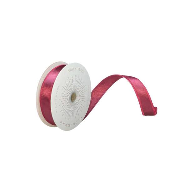 1" x 10Yd Berry Red Satin Christmas Ribbon