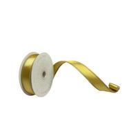 Vickerman 1" x 10Yd Honey Gold Satin Christmas Ribbon