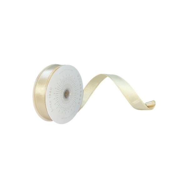 1" x 10Yd Oat Satin Christmas Ribbon