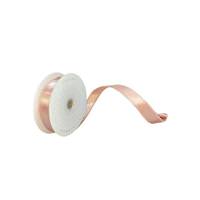 Vickerman 1" x 10Yd Rose Gold Satin Christmas Ribbon