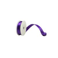 Vickerman 1" x 10Yd Purple Satin Christmas Ribbon