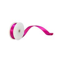 Vickerman 1" x 10Yd Fuchsia Satin Christmas Ribbon